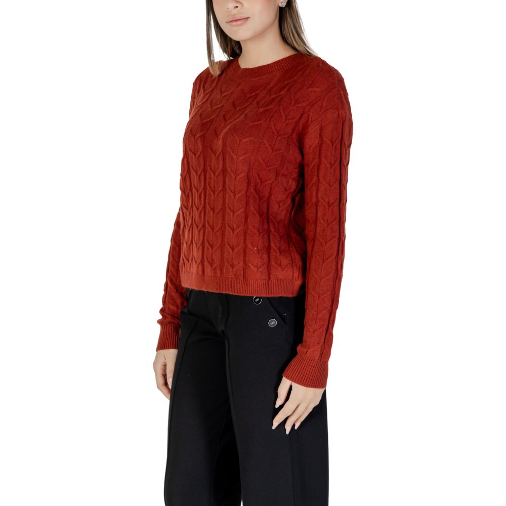 Vero Moda – Roter Viskosepullover