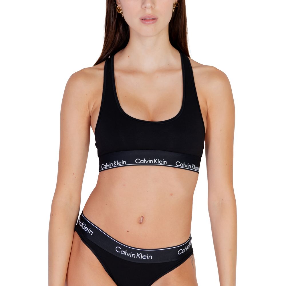 Lenjerie intimă neagră din bumbac Calvin Klein Underwear