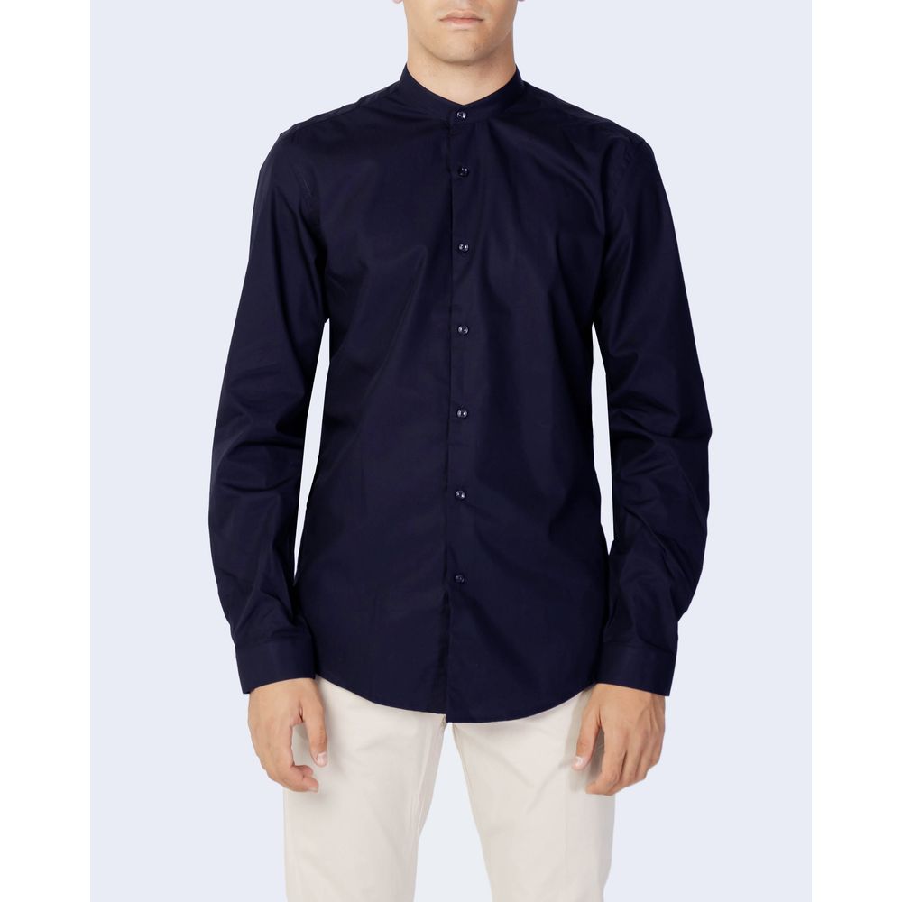 Blaues Baumwollhemd von Antony Morato