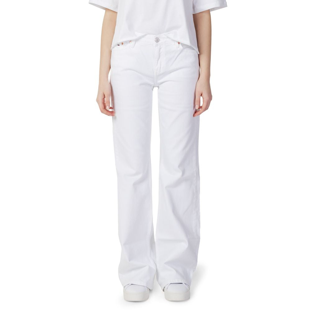 Blugi și pantaloni din bumbac albastru Tommy Hilfiger Jeans