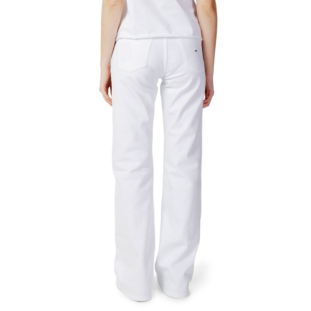 Blugi și pantaloni din bumbac albastru Tommy Hilfiger Jeans