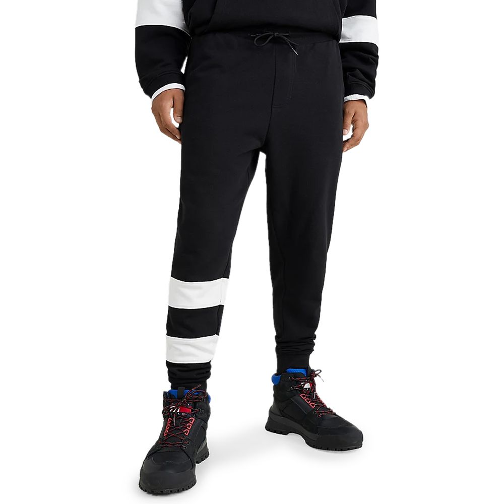 Blugi și pantaloni negri din bumbac Tommy Hilfiger Jeans