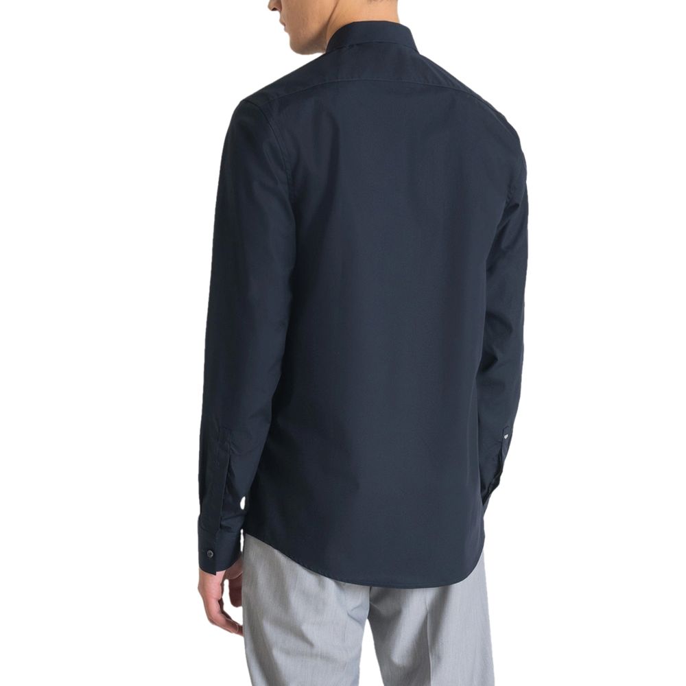Blaues Baumwollhemd von Antony Morato