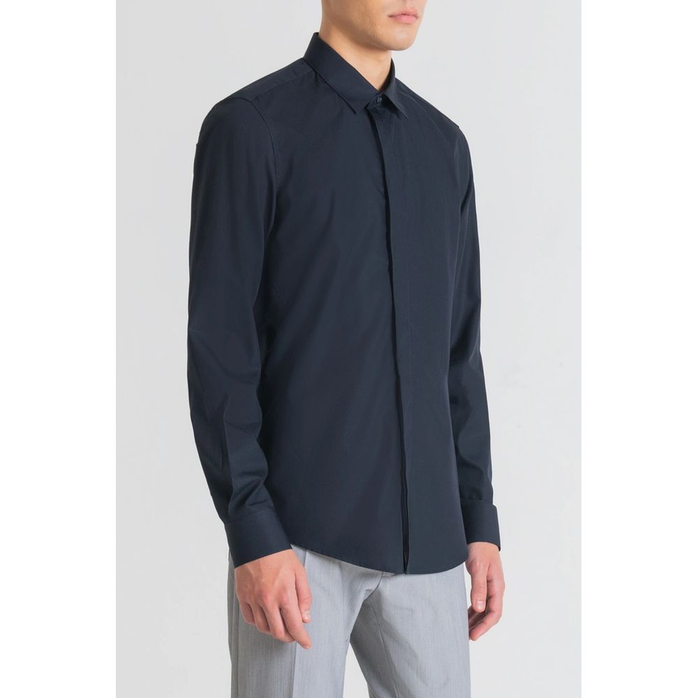 Blaues Baumwollhemd von Antony Morato