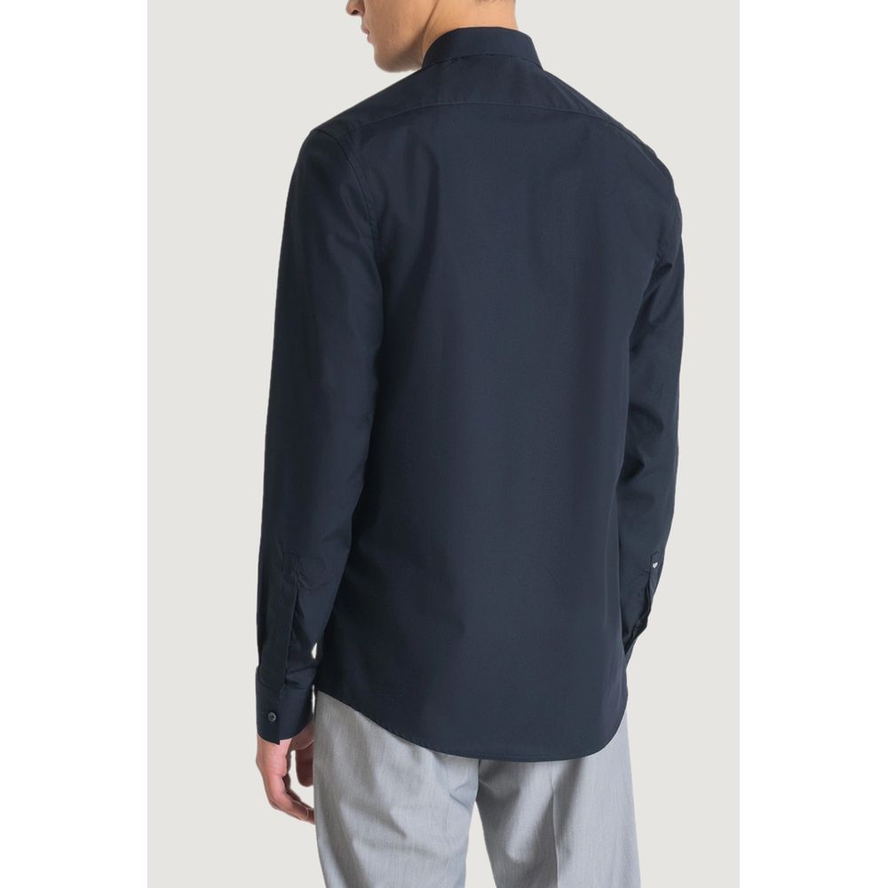 Blaues Baumwollhemd von Antony Morato