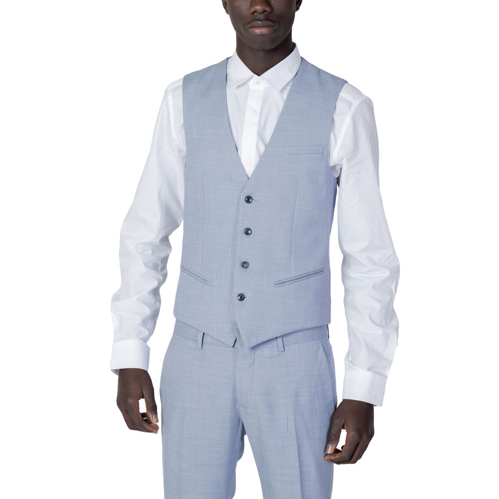 Antony Morato Blaue Polyesterweste
