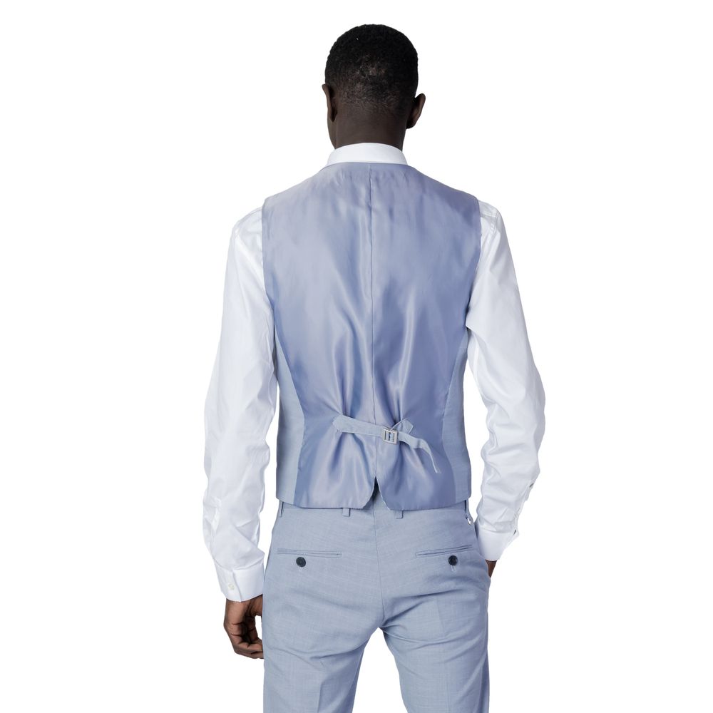 Antony Morato Blaue Polyesterweste