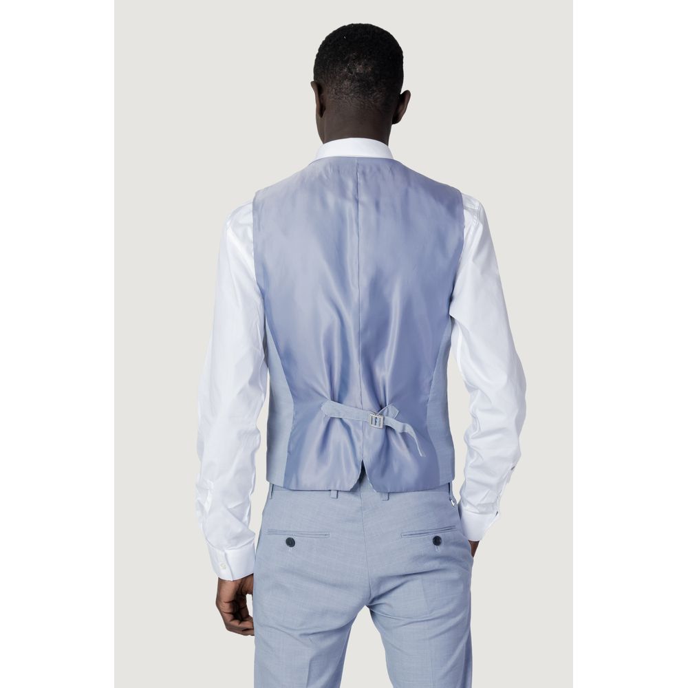 Antony Morato Blaue Polyesterweste