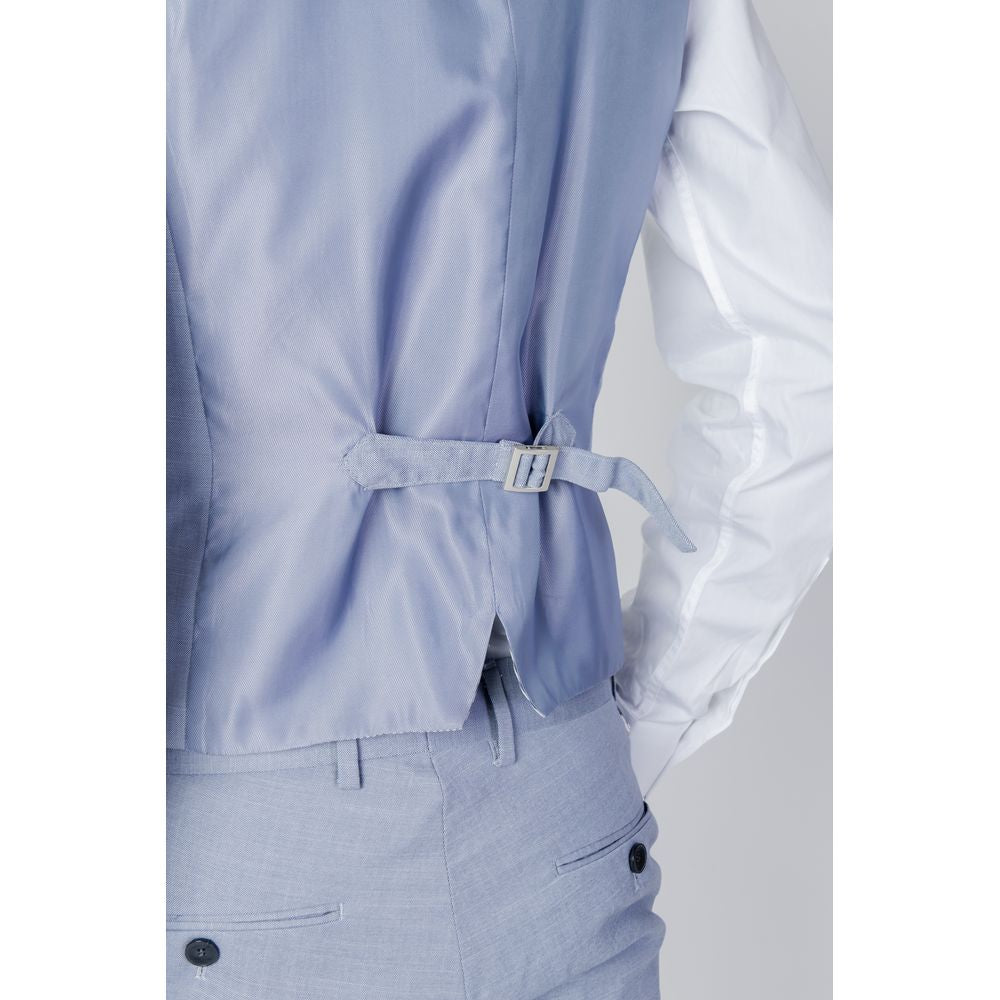 Antony Morato Blaue Polyesterweste