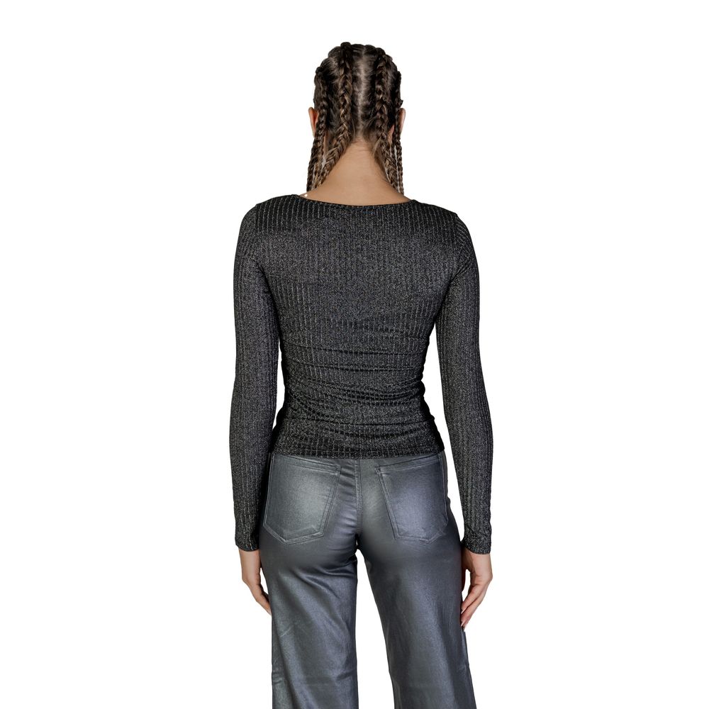 Bluze și tricou Vero Moda negre din poliester reciclat