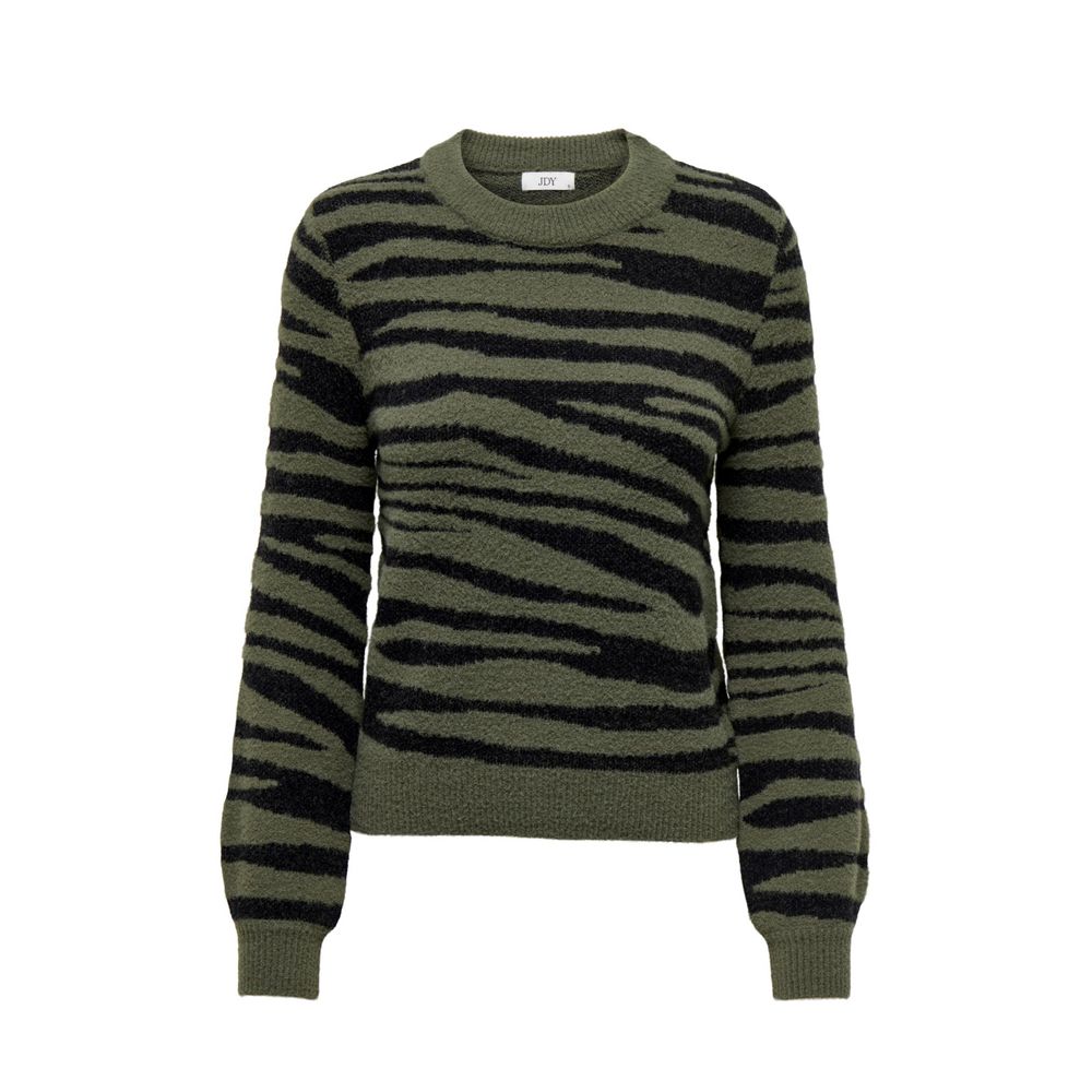 Jacqueline De Yong Grüner Nylonpullover