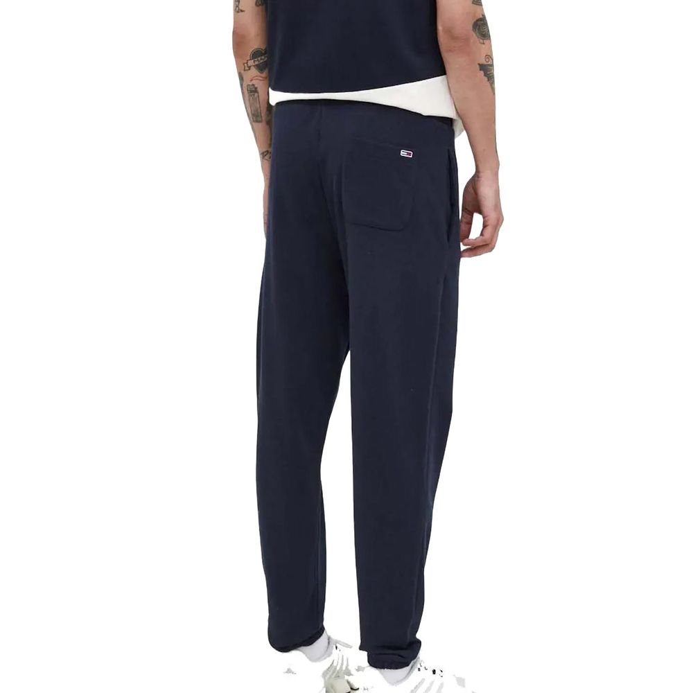 Blugi și pantaloni din bumbac albastru Tommy Hilfiger Jeans