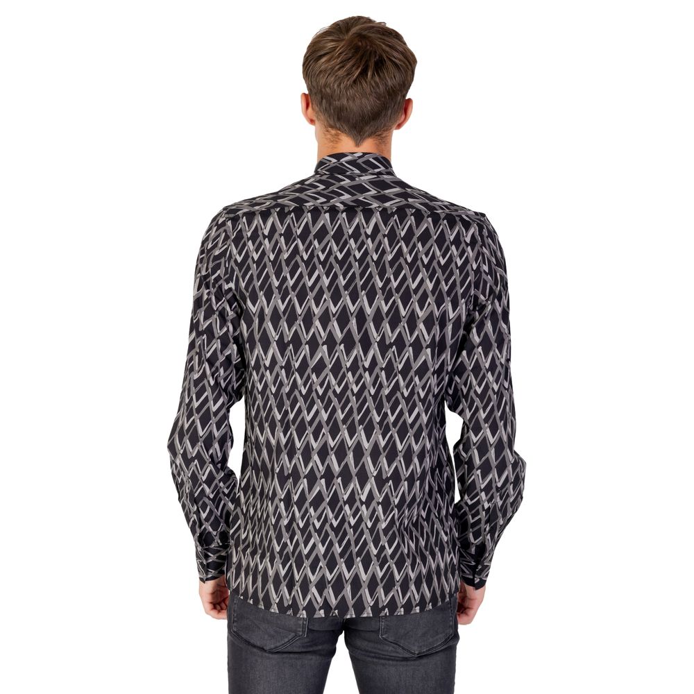 Schwarzes Baumwollhemd von Antony Morato