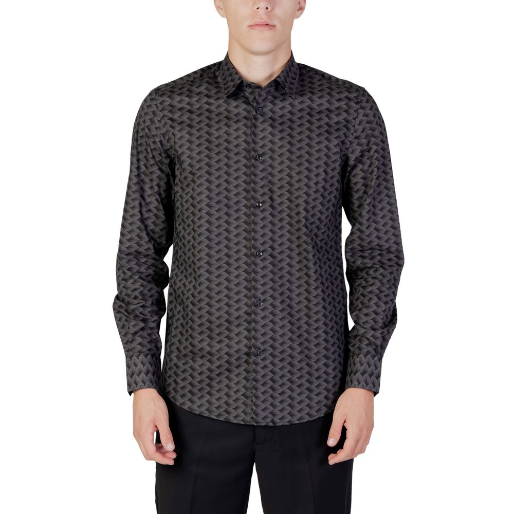 Graues Baumwollhemd von Antony Morato