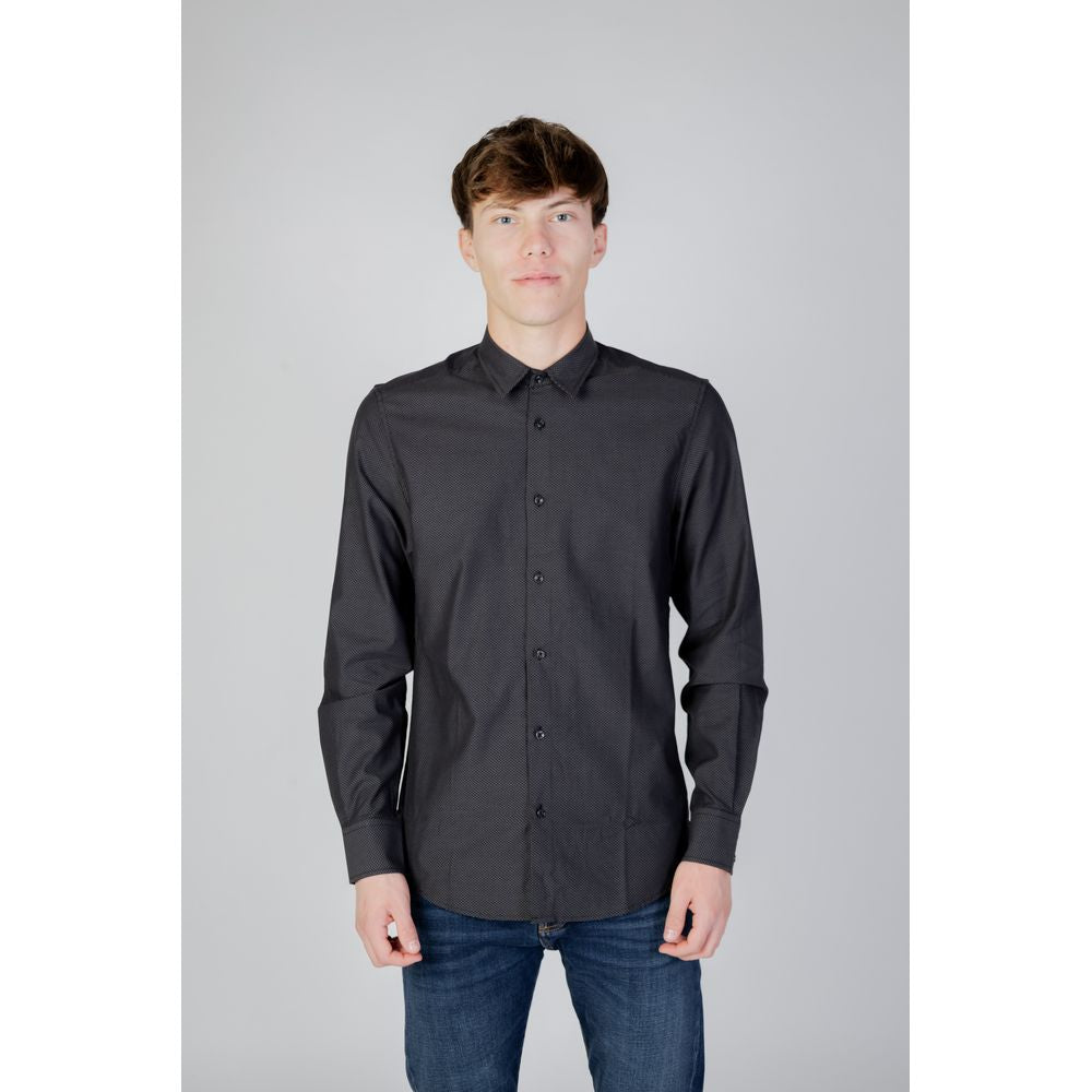 Graues Baumwollhemd von Antony Morato