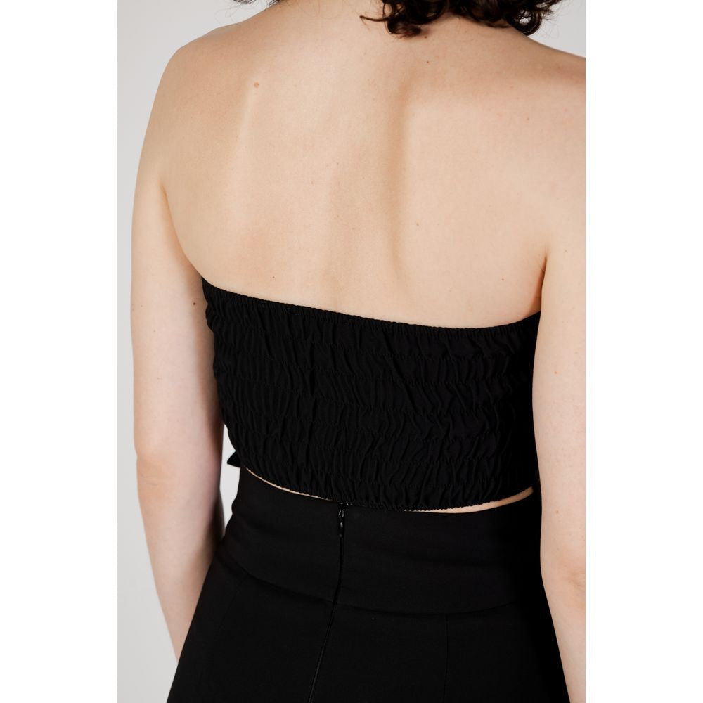 Topuri și tricou Rinascimento din poliester negru