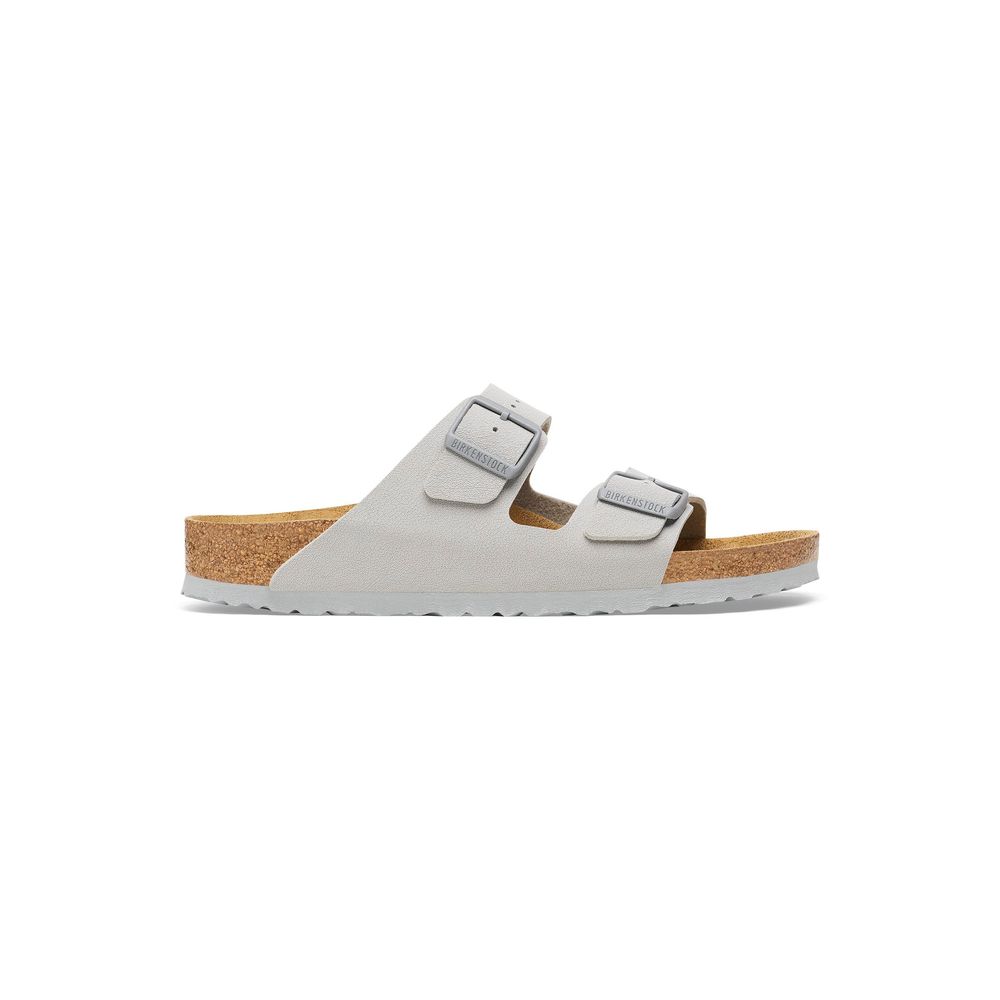 Sandale Birkenstock gri din viscoză