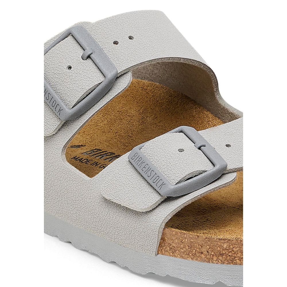 Sandale Birkenstock gri din viscoză