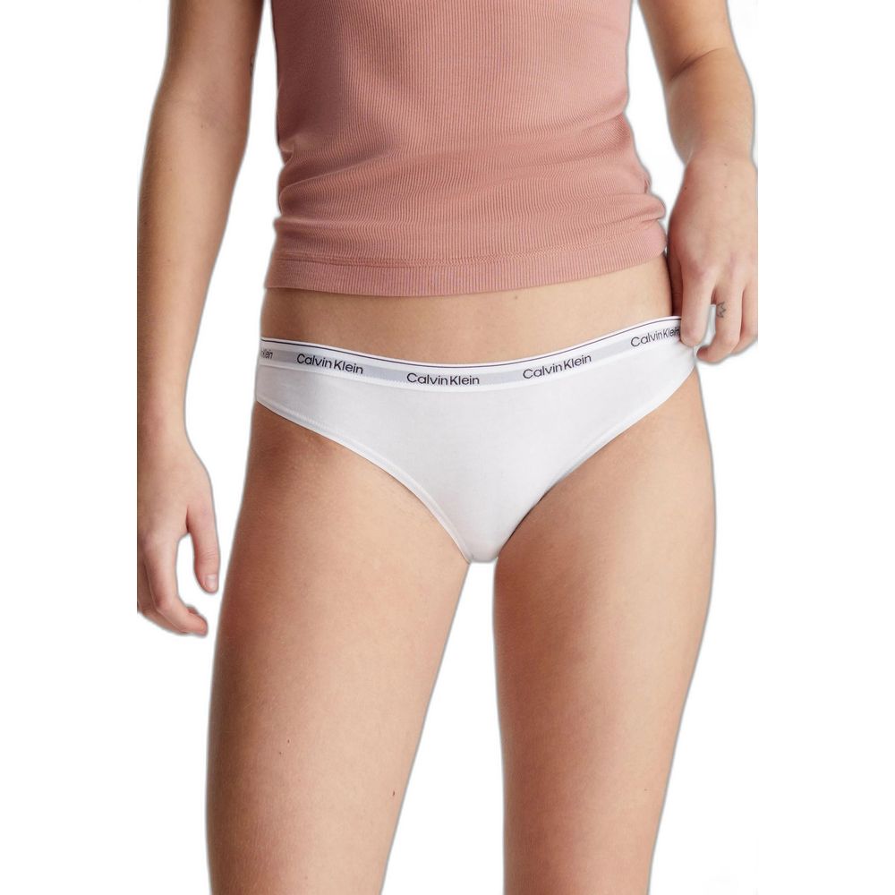 Lenjerie intimă Calvin Klein din bumbac alb