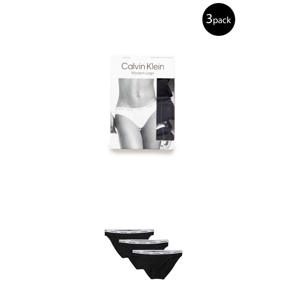 Calvin Klein Underwear – Schwarze Baumwollhose