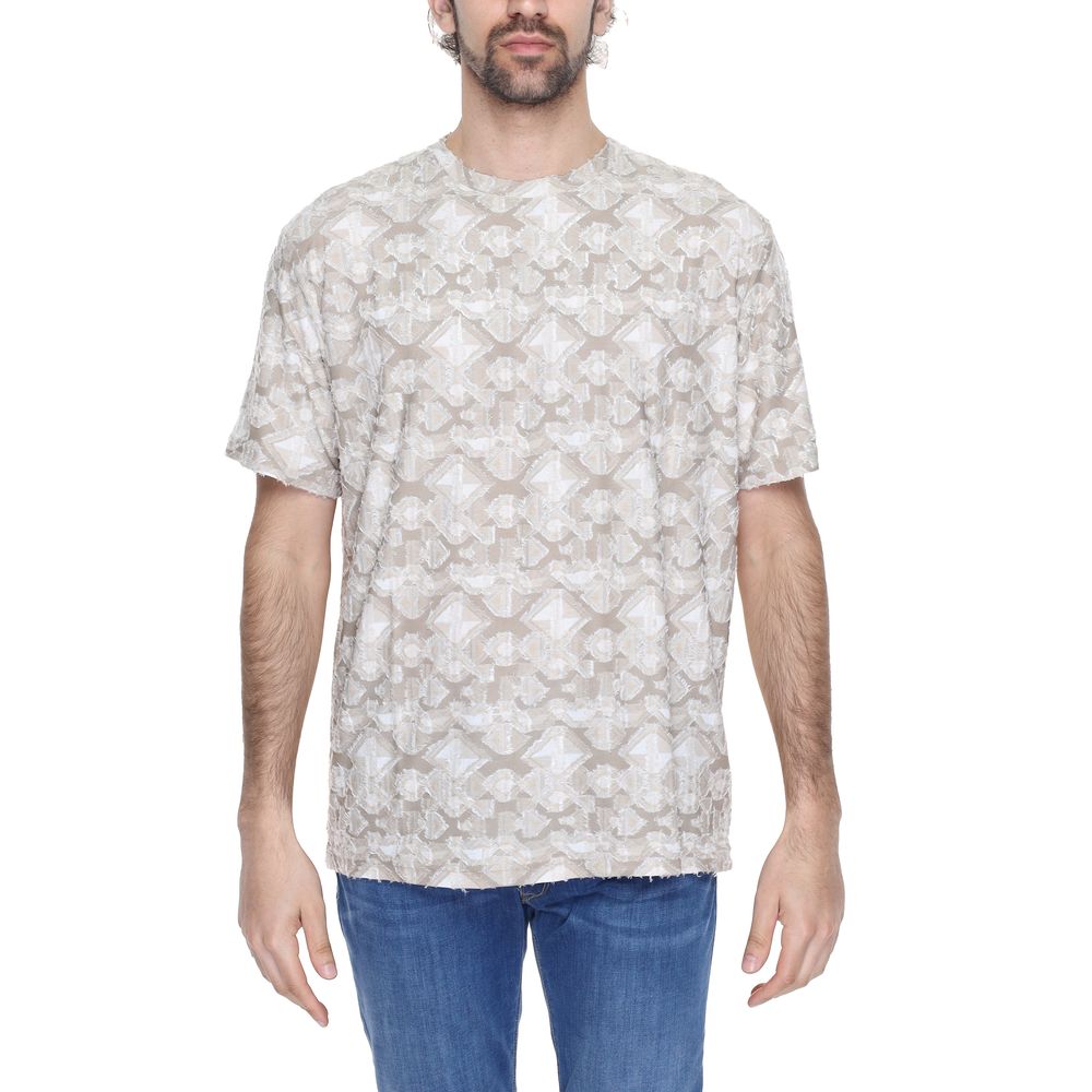 Antony Morato Beiges Polyester-T-Shirt