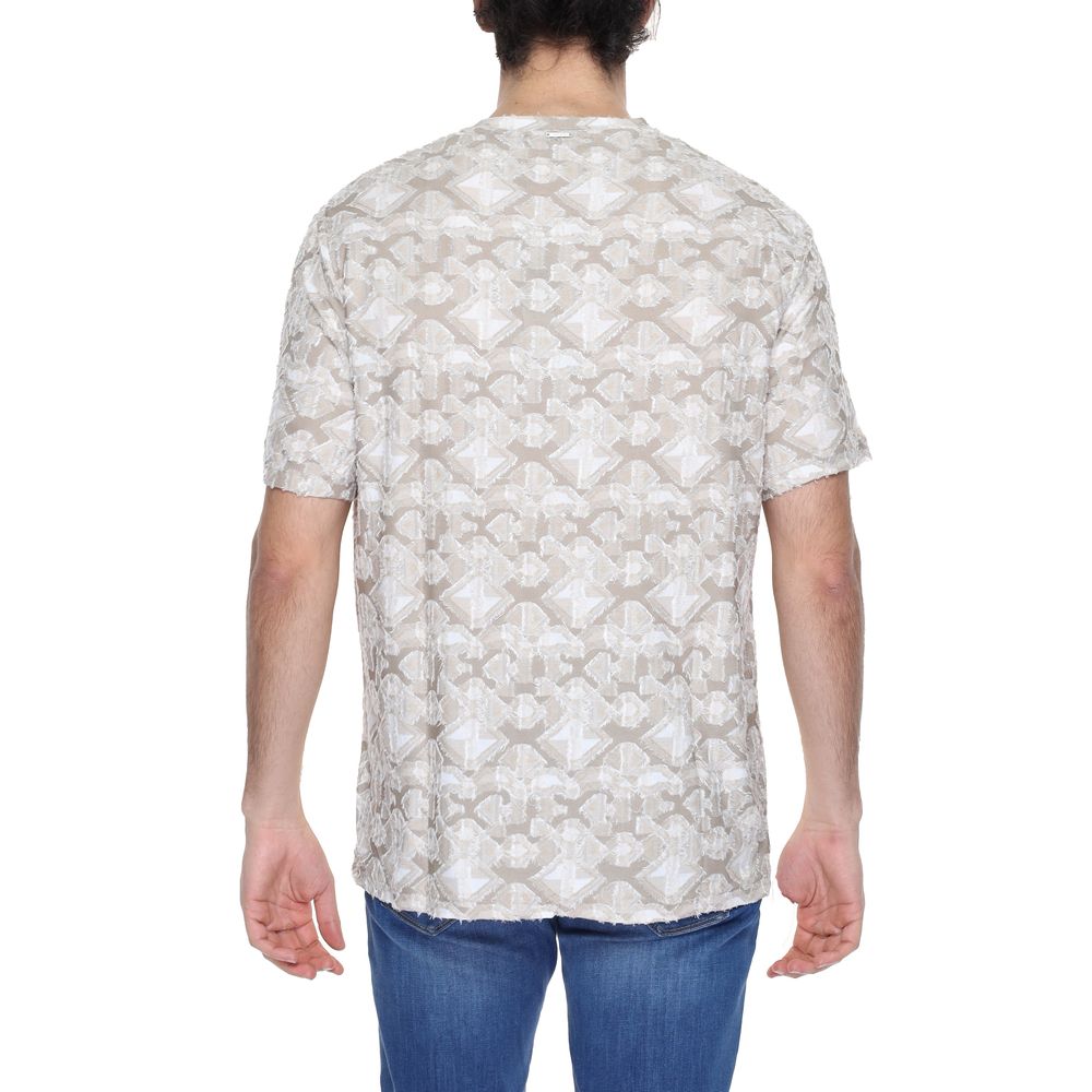 Antony Morato Beiges Polyester-T-Shirt
