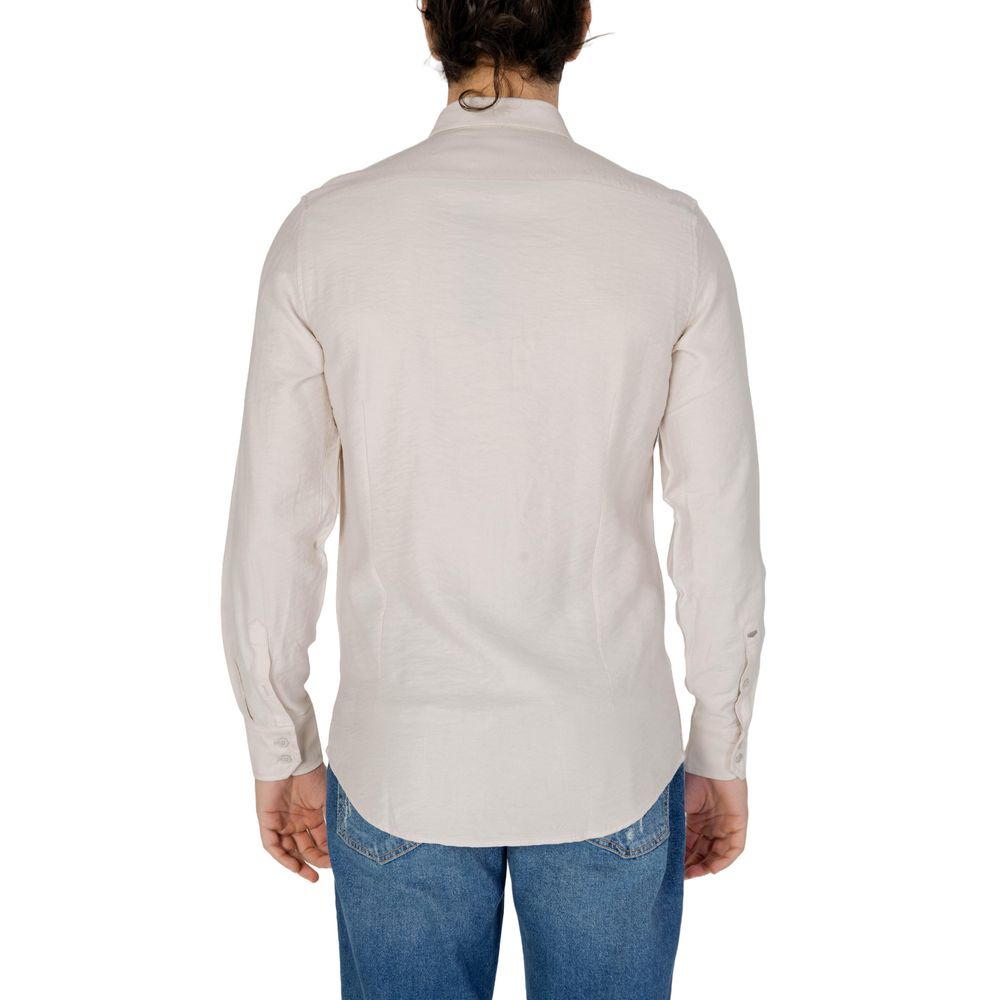Antony Morato Beige Viskosehemd