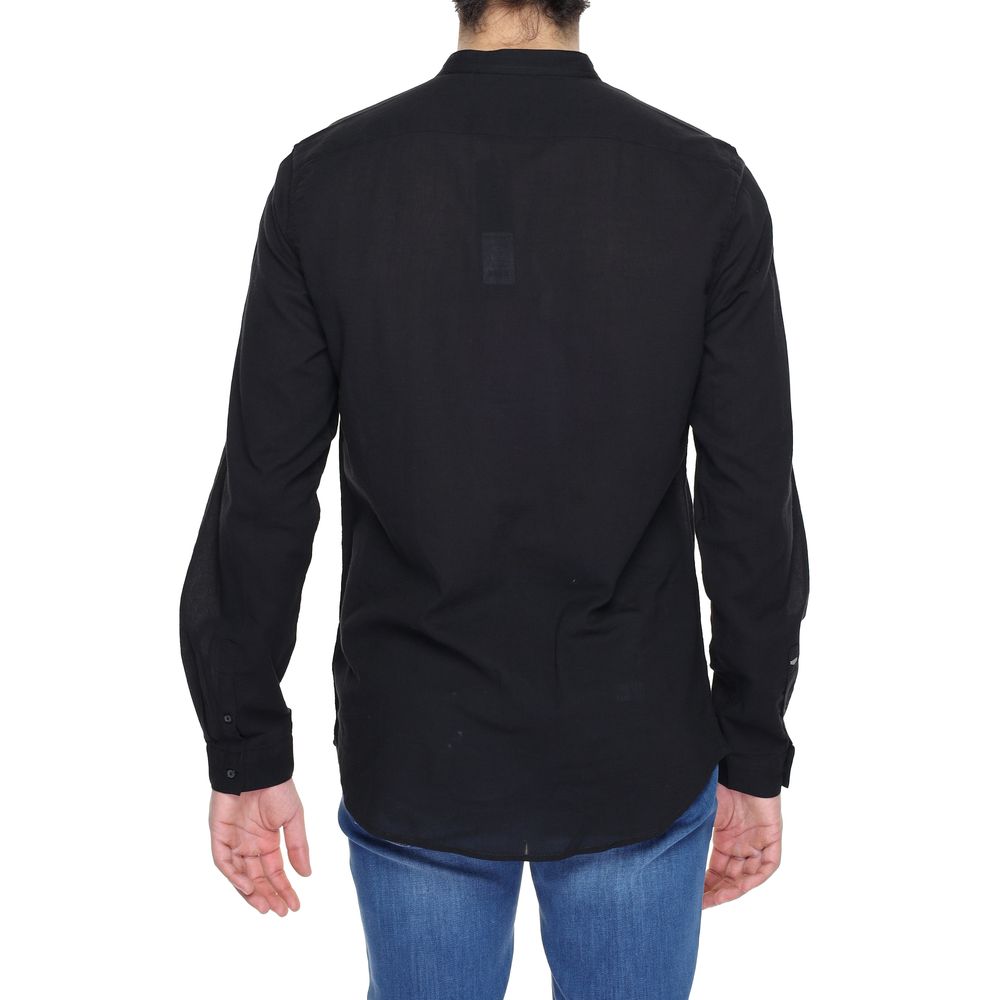 Schwarzes Baumwollhemd von Antony Morato