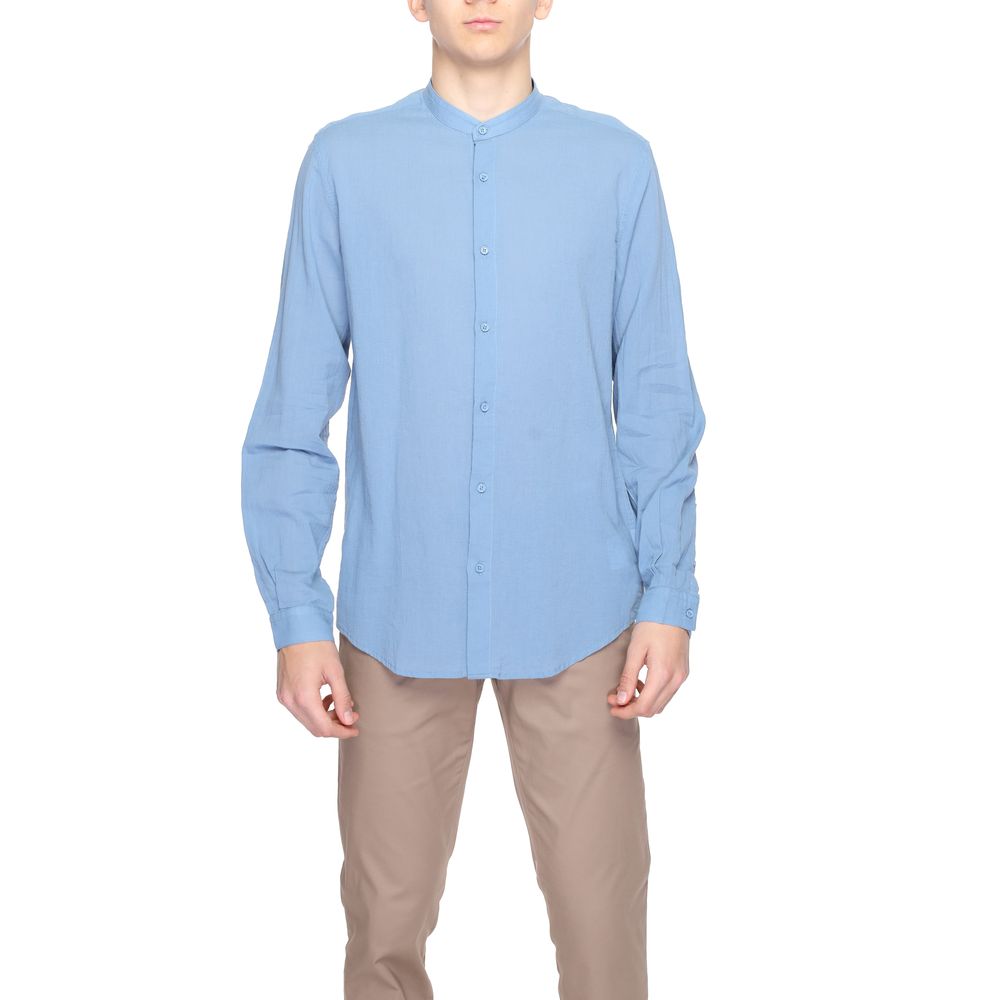 Blaues Baumwollhemd von Antony Morato