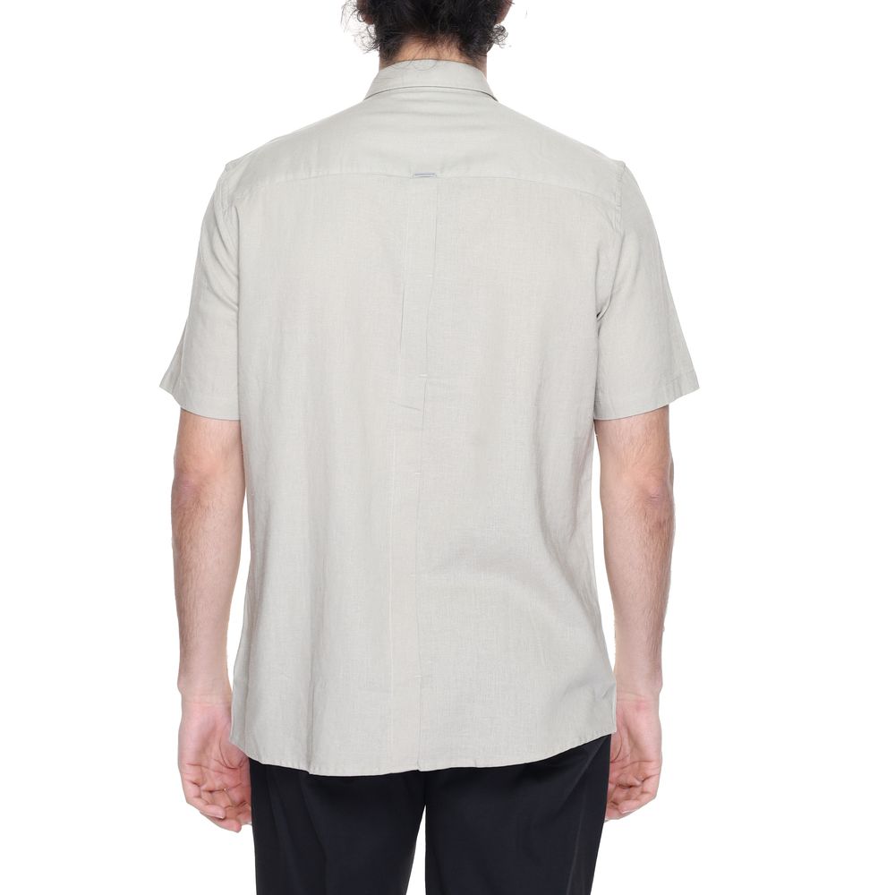 Antony Morato Beige Leinenhemd