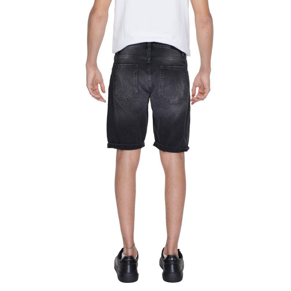 Antony Morato Schwarze Baumwollshorts