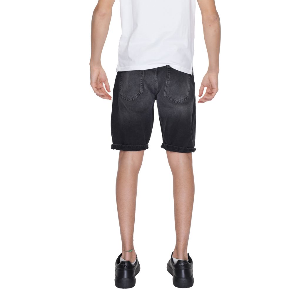Antony Morato Schwarze Baumwollshorts