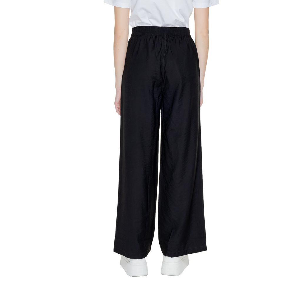 Jacqueline De Yong Schwarze Viskose-Jeans und -Hose