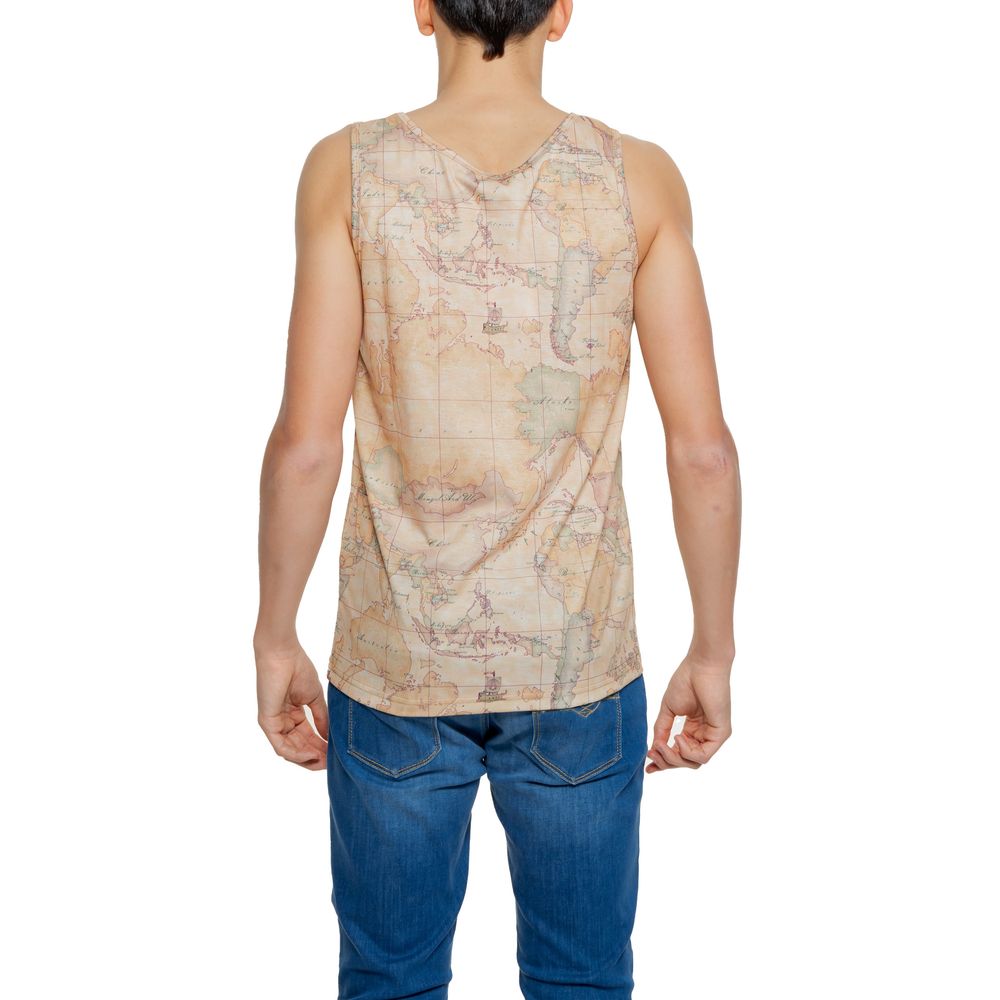 Alviero Martini Prima Classe Beige Polyester-T-Shirt