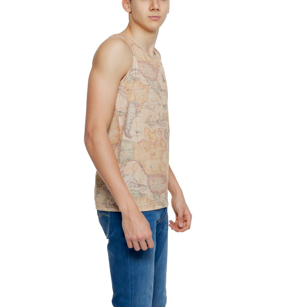 Alviero Martini Prima Classe Beige Polyester-T-Shirt