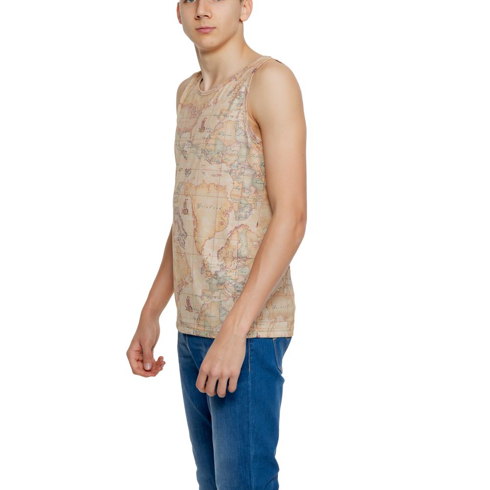Alviero Martini Prima Classe Beige Polyester-T-Shirt