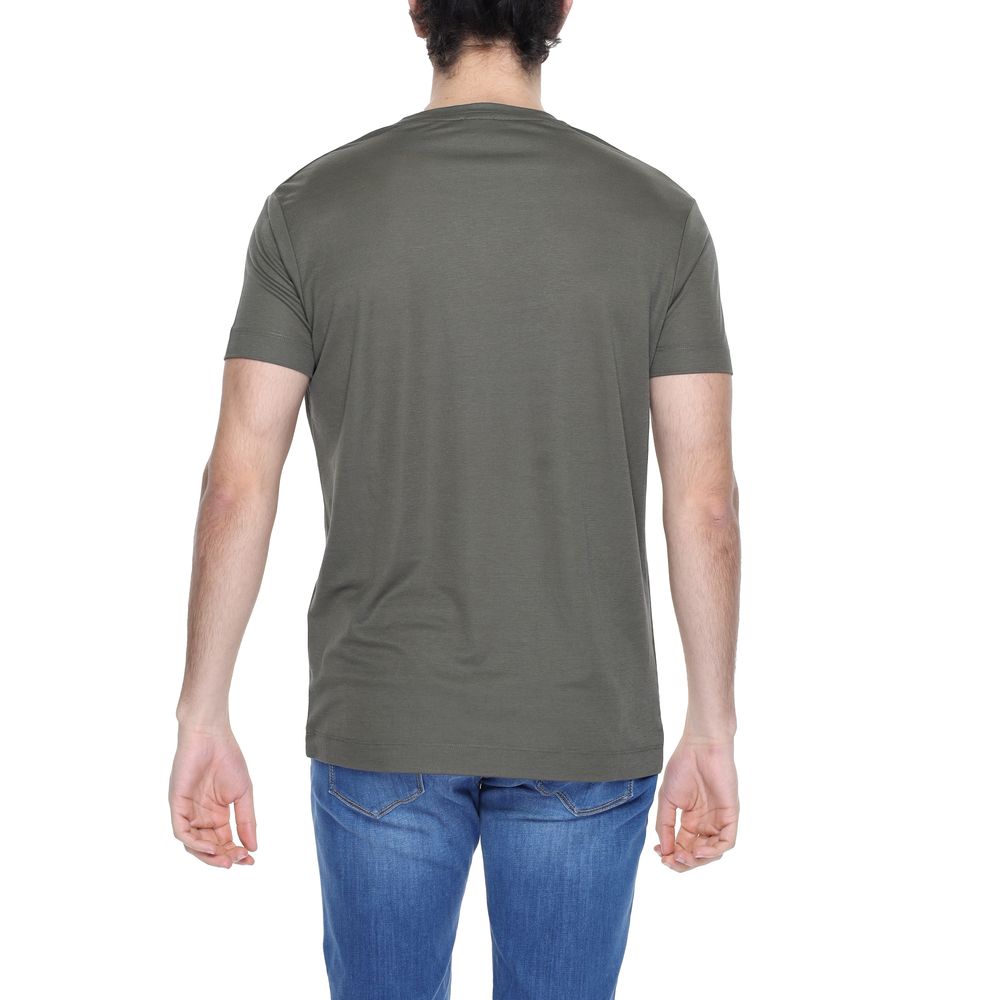 Alviero Martini Prima Classe Grünes Viskose-T-Shirt