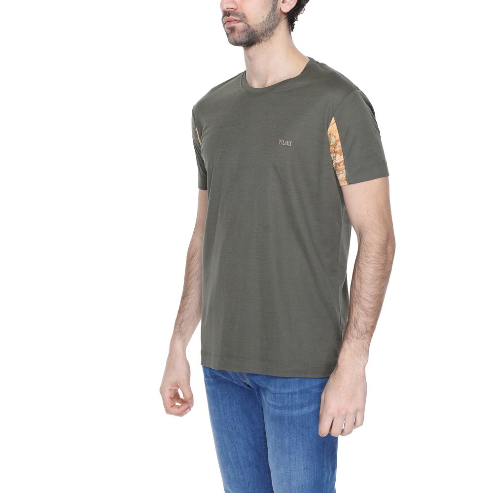 Alviero Martini Prima Classe Grünes Viskose-T-Shirt