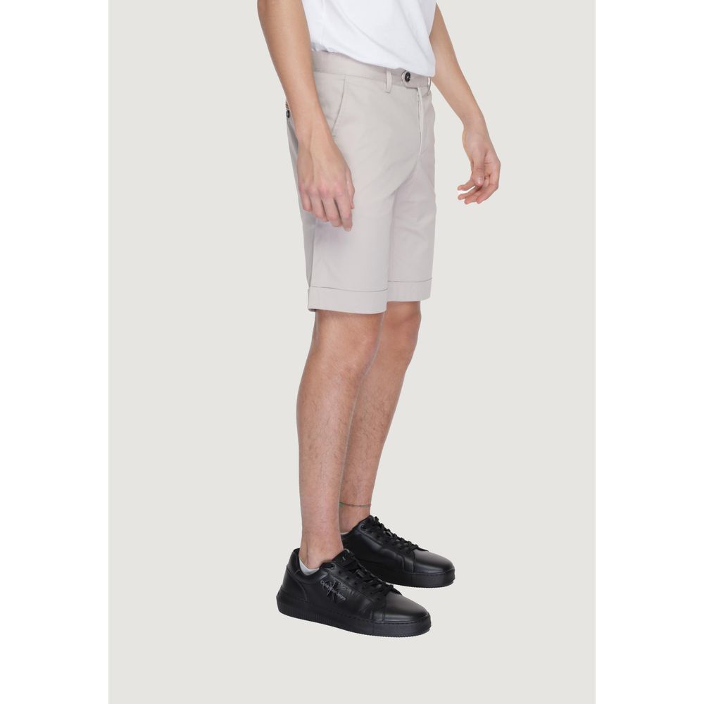 Alviero Martini Prima Classe Beige Cotton Bermuda