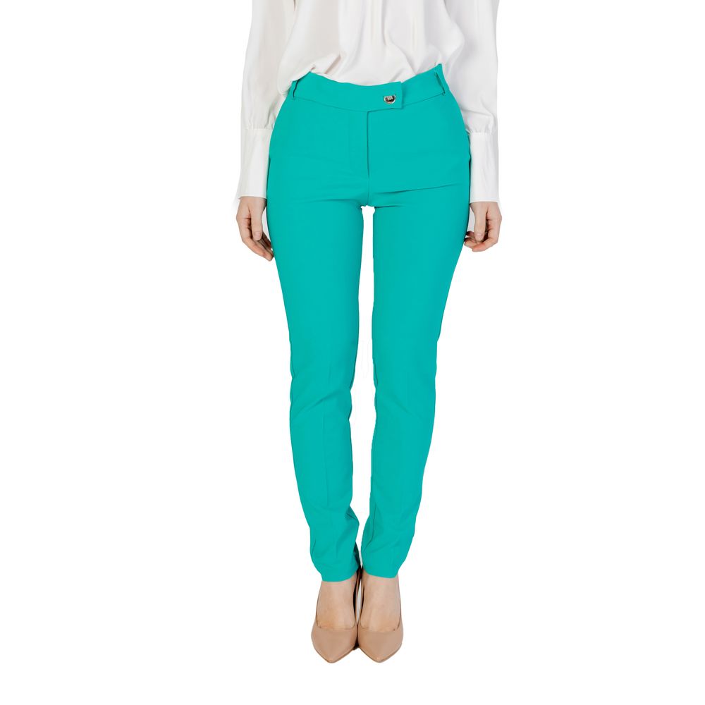Rinascimento Grüne Polyesterjeans und -hose