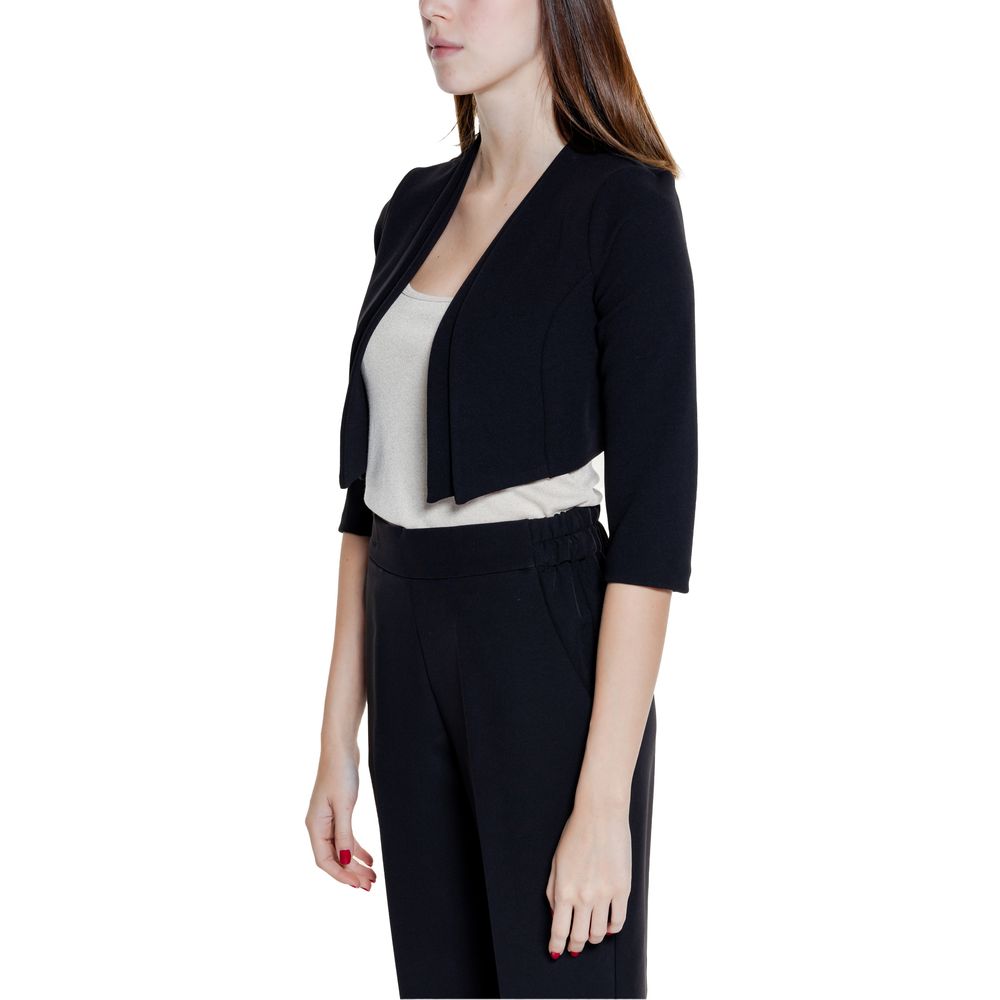 Rinascimento Schwarzer Polyesterpullover