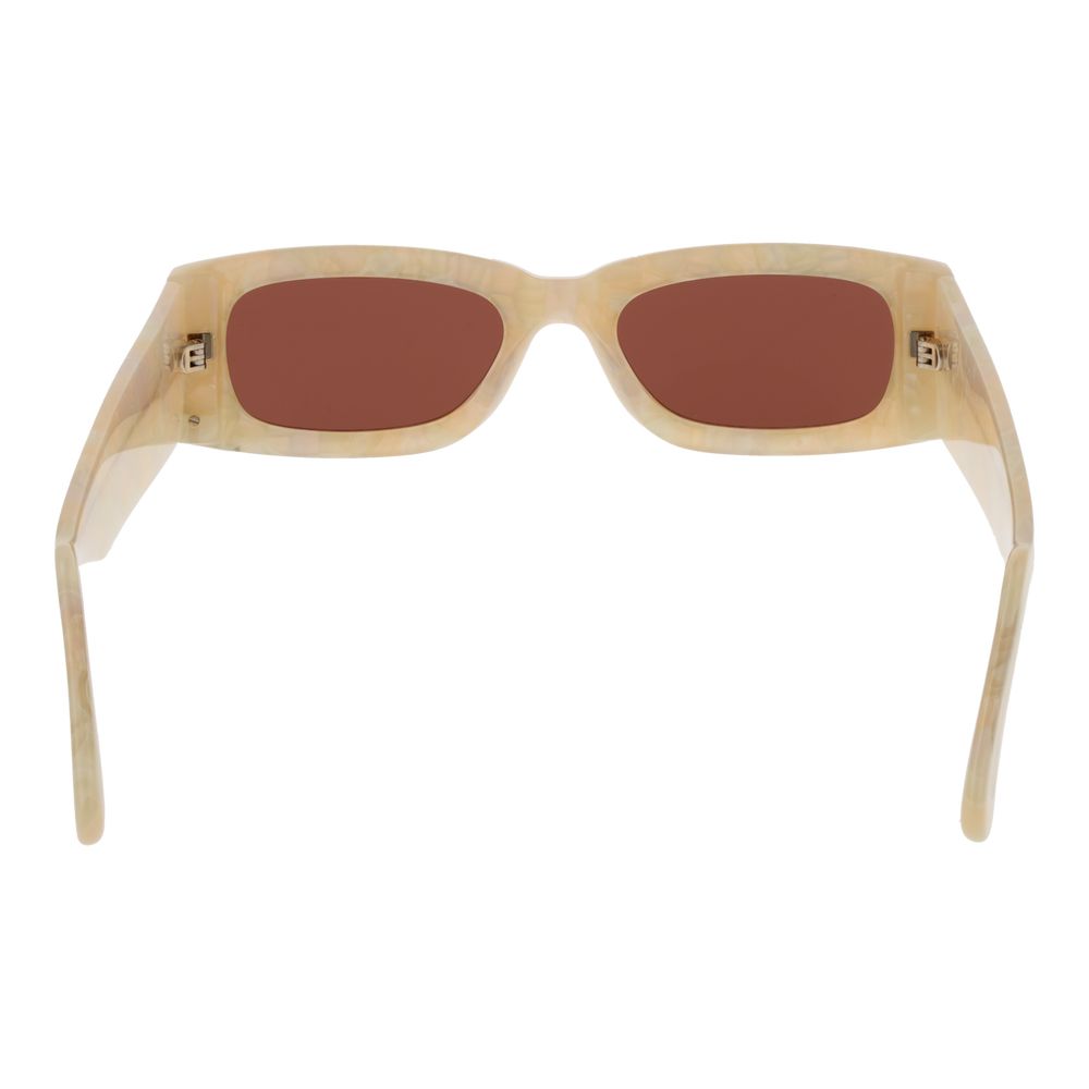Ochelari de soare unisex GCDS crem