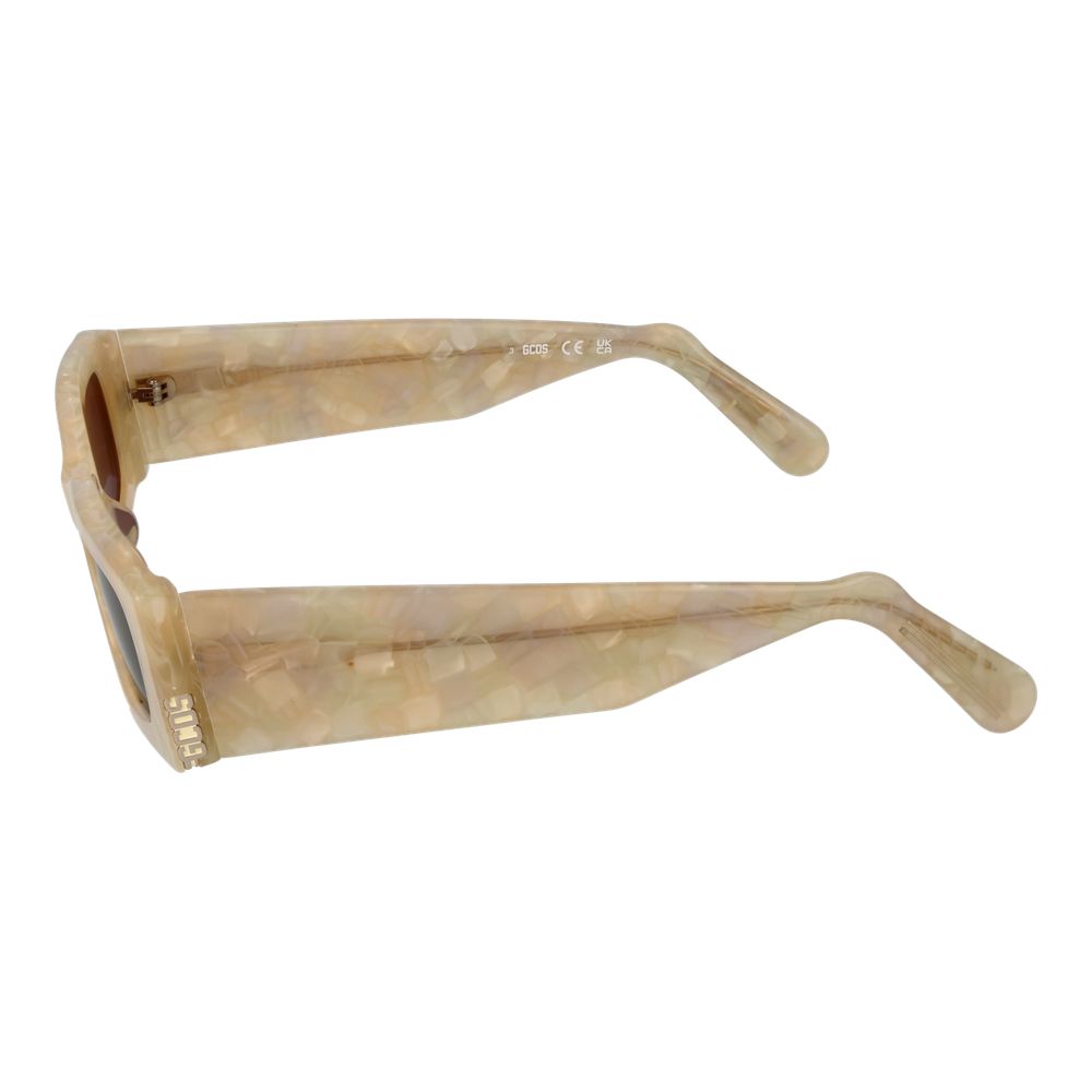 Ochelari de soare unisex GCDS crem