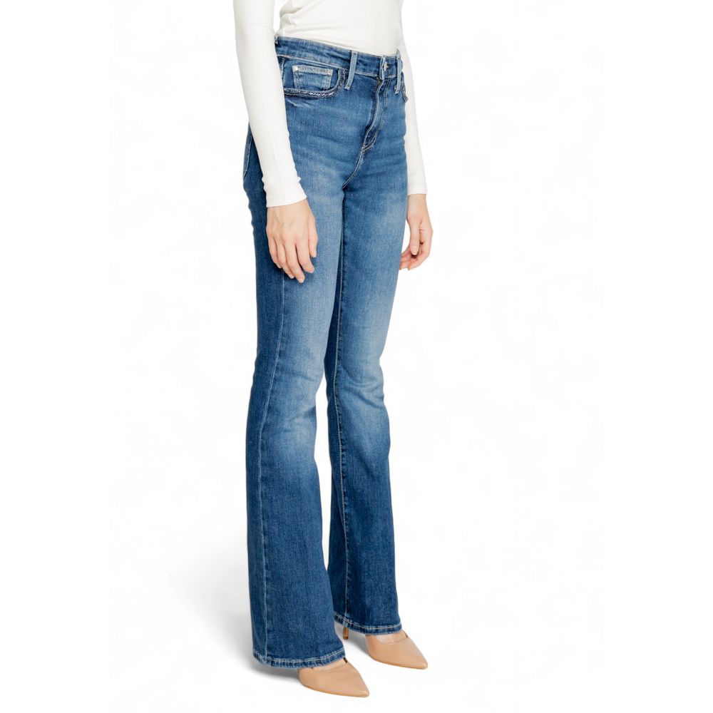 Blugi și pantaloni Guess din bumbac albastru