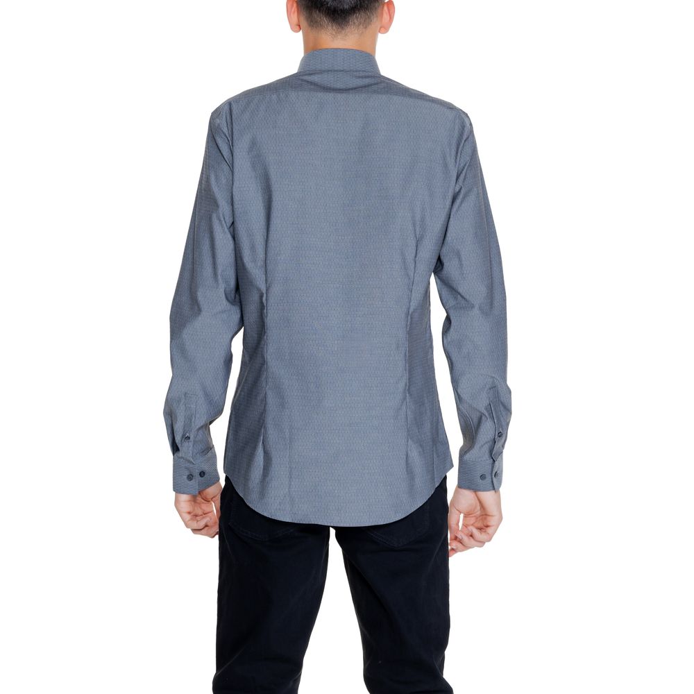 Calvin Klein Schwarzes Baumwollhemd