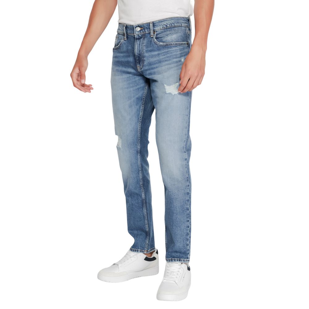 Tommy Hilfiger Jeans – Blaue Jeans und Hose aus Baumwolle