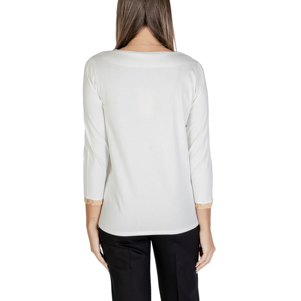 Alviero Martini Prima Classe weiße Baumwolloberteile und T-Shirt