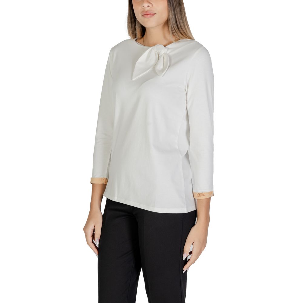 Alviero Martini Prima Classe weiße Baumwolloberteile und T-Shirt