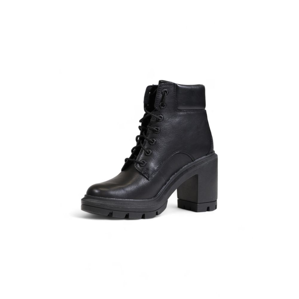 Timberland – Schwarze Sandalen aus recyceltem Leder
