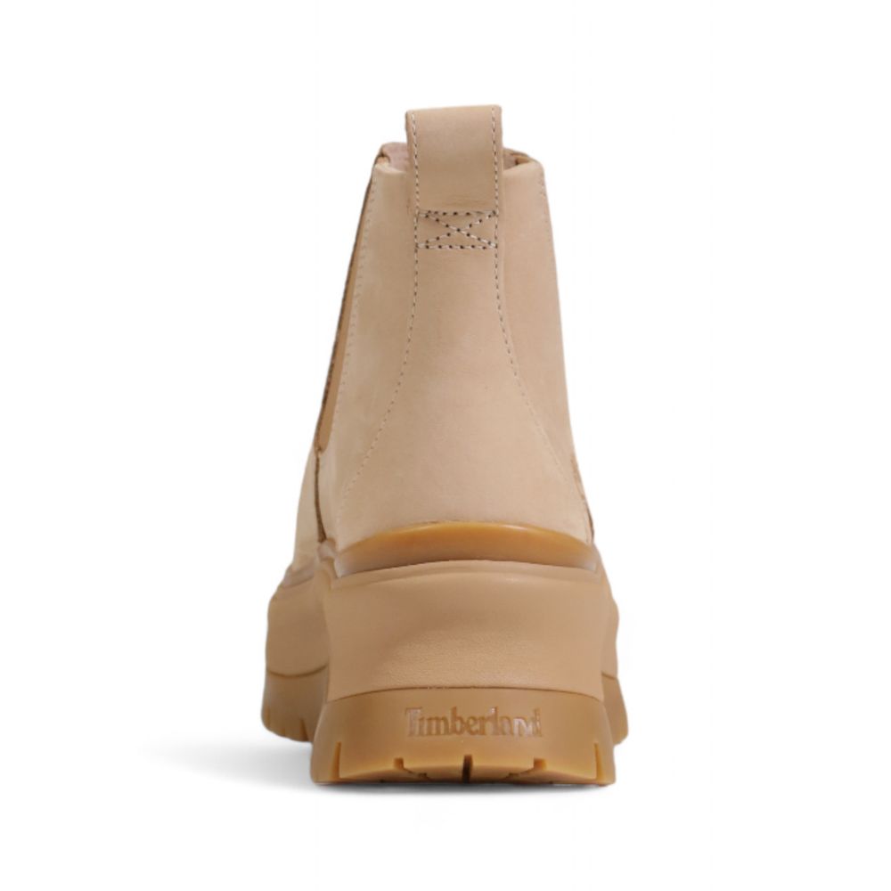 Timberland – Beige Wildlederstiefel